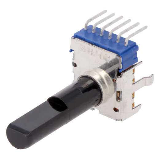 50K ALPS RK12L123000E 5033 VOLUME HALF NOTCH 6PIN