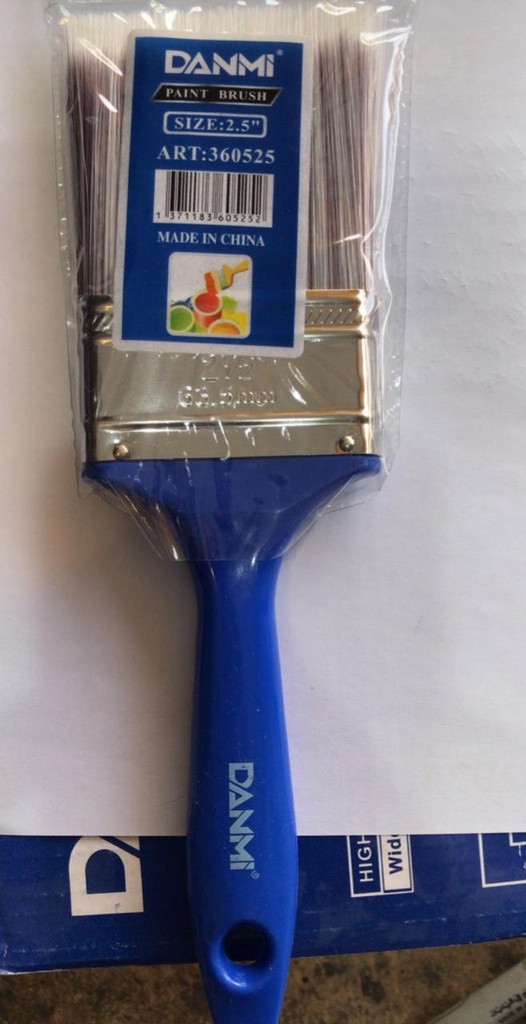 PAINT BRUSH 2.5" BLUE 360525