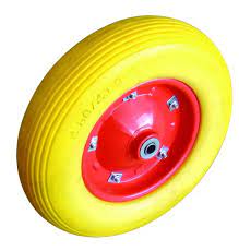 BARROW WHEEL YELLOW RG