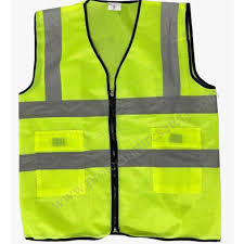 SAFTY JACKET GREEN WITH POCKET 10006150 