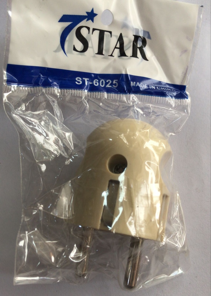 PLUG 2PIN 7STAR ST-6025