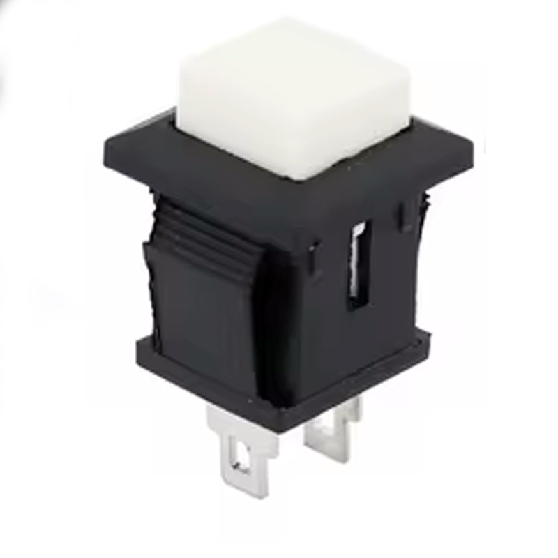 SWITCH DS-430 PUSH ON 2PIN WHITE