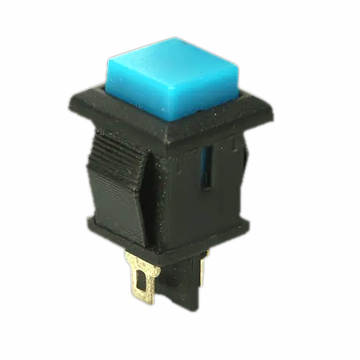 SWITCH DS-430 PUSH ON BLUE 2PIN 