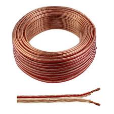 SPEAKER WIRE TRANSPARENT 2.5MM Q POWER