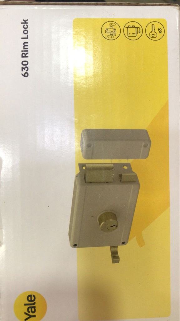 DOOR LOCK METAL YALE ITALY 630RIM