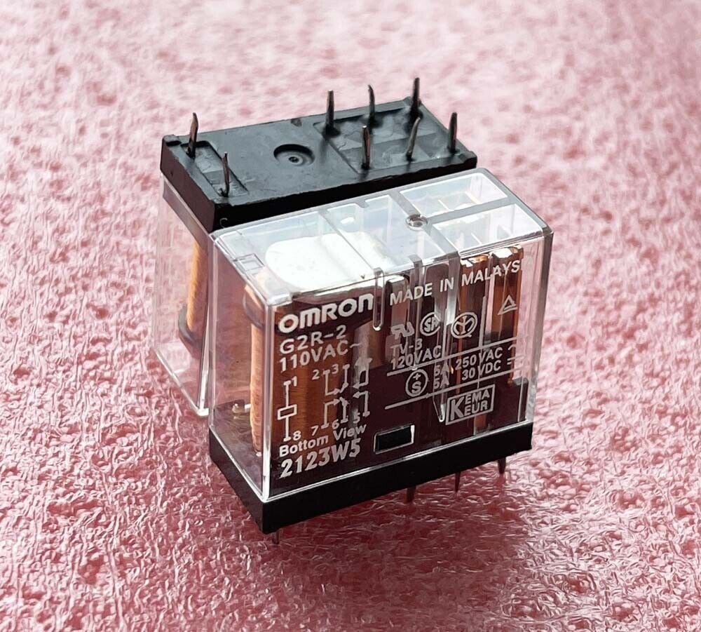 110V 8PIN 5A AC RELAY 2123W5 OMRON