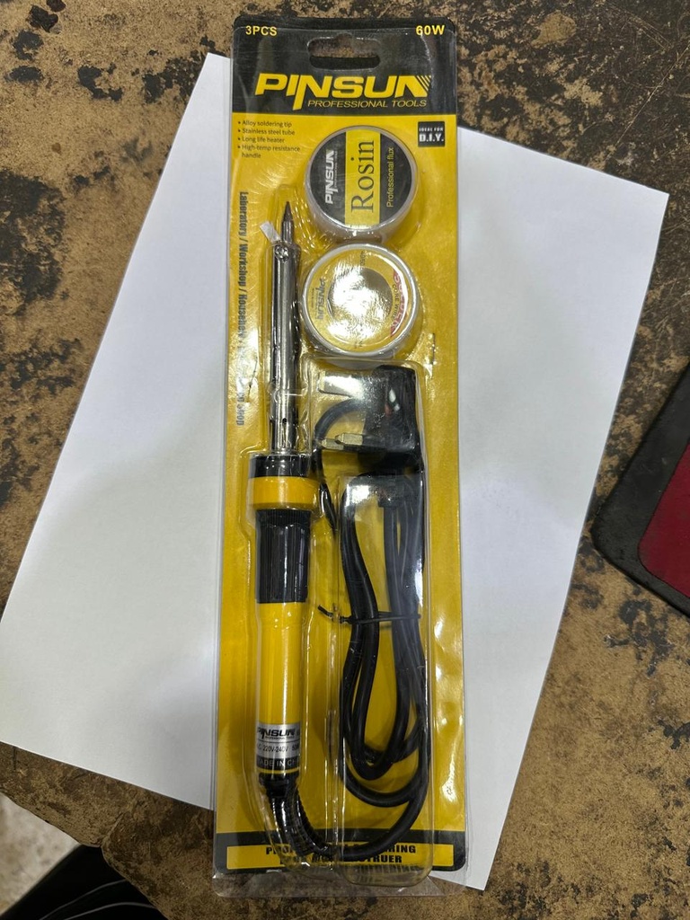 SOLDERING IRON 60W WITH PASTE 