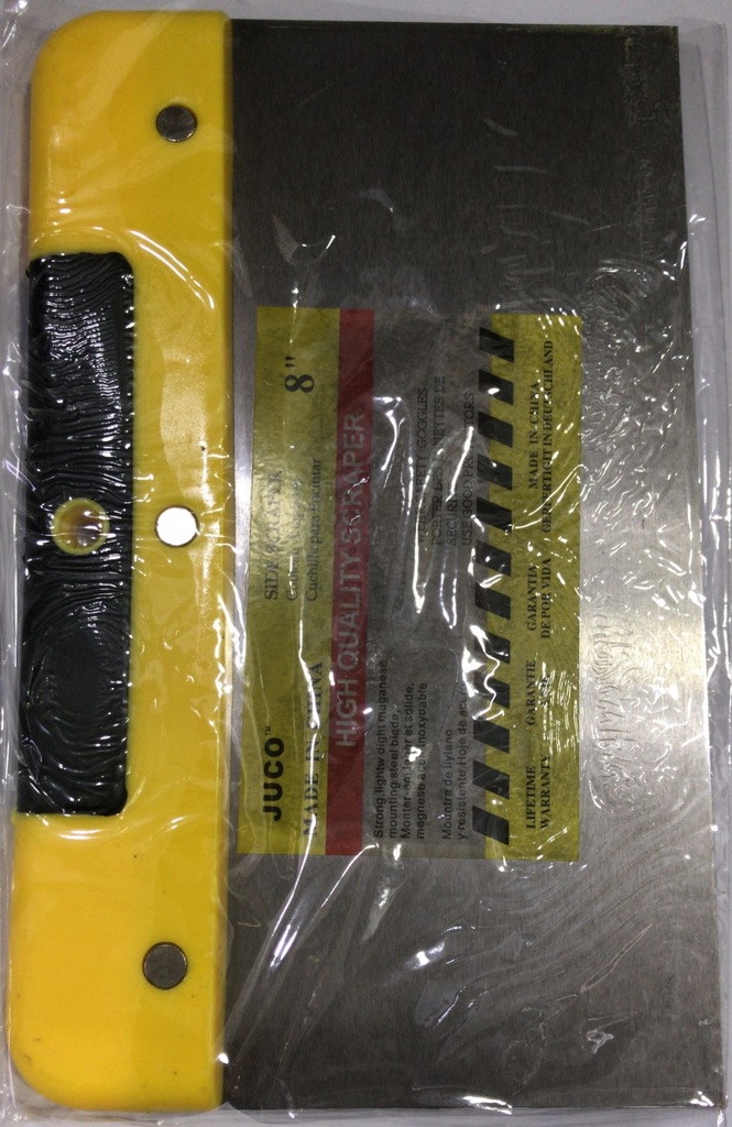 SCRAPER METAL 8" JUCO G/Q