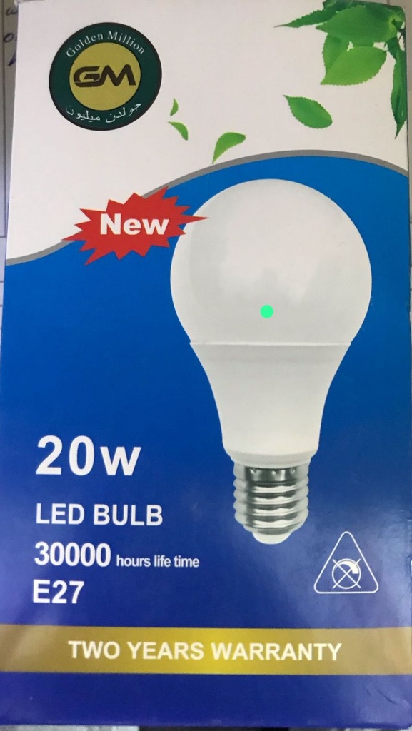 LED BULB 20W D/L GM
