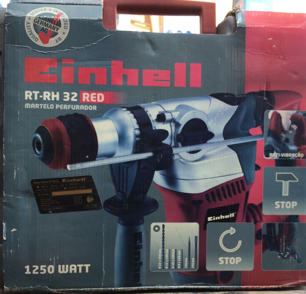 DRILL EINHELL 1250W RTRH32 RED