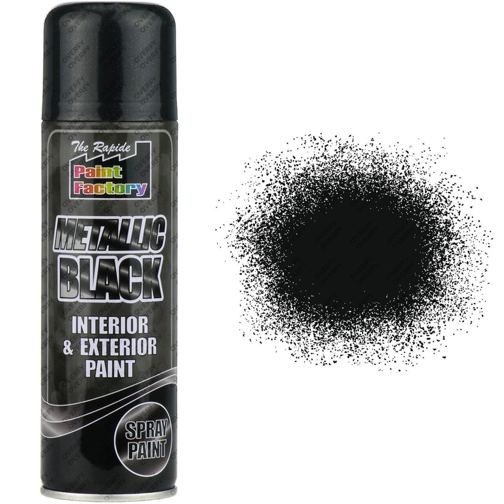 PAINT SPRAY BLACK 10005345