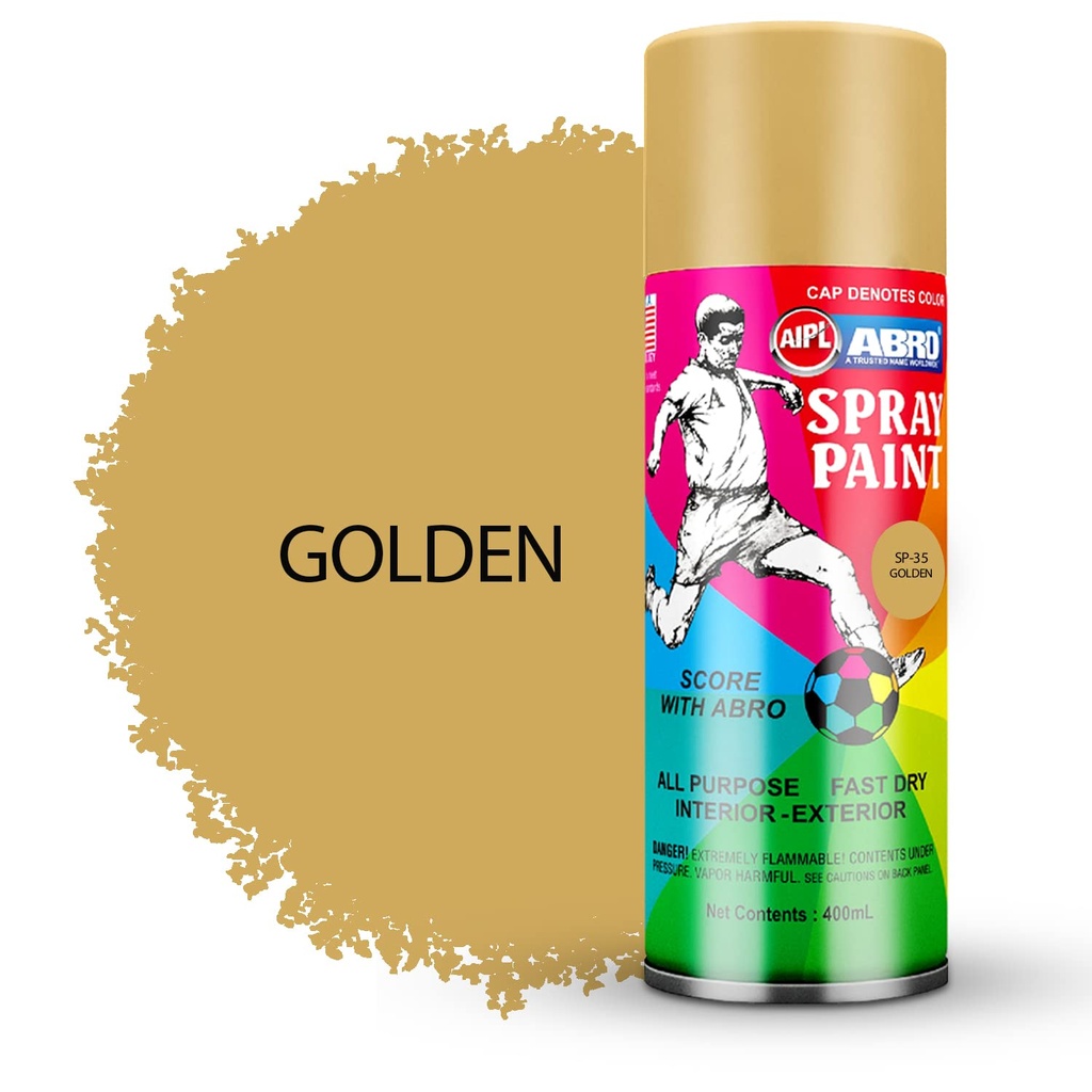 PAINT SPRAY GOLDEN