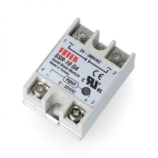 RELAY SSR-10DA 24-380VAC-3-32VDC IN