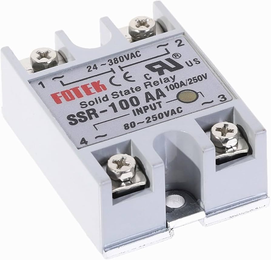 RELAY SSR-100AA 24-380VAC-80-250VAC IN
