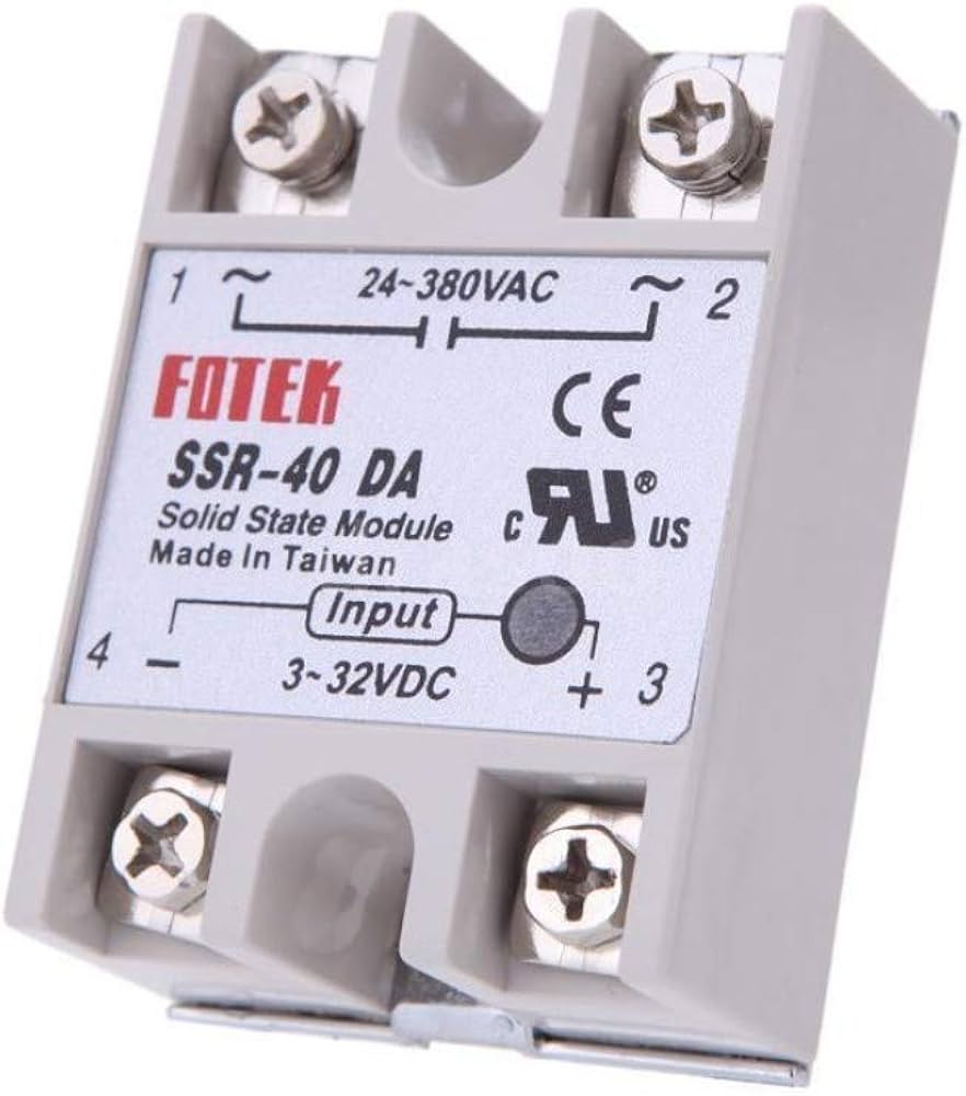 RELAY SSR-40DA 24-380VAC-3-32VDC IN