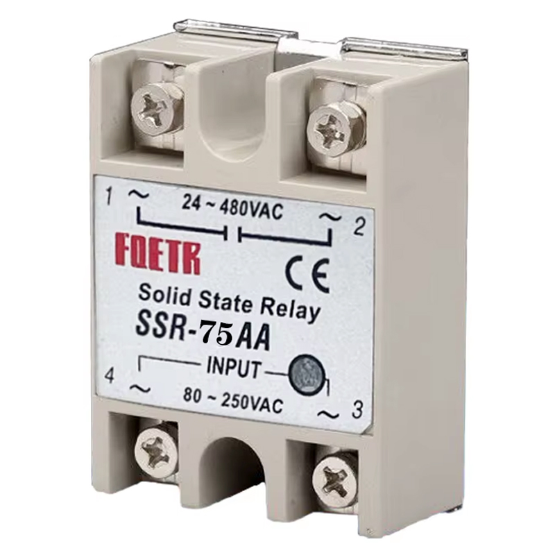 RELAY SSR-75AA 24-380VAC-80-250VAC