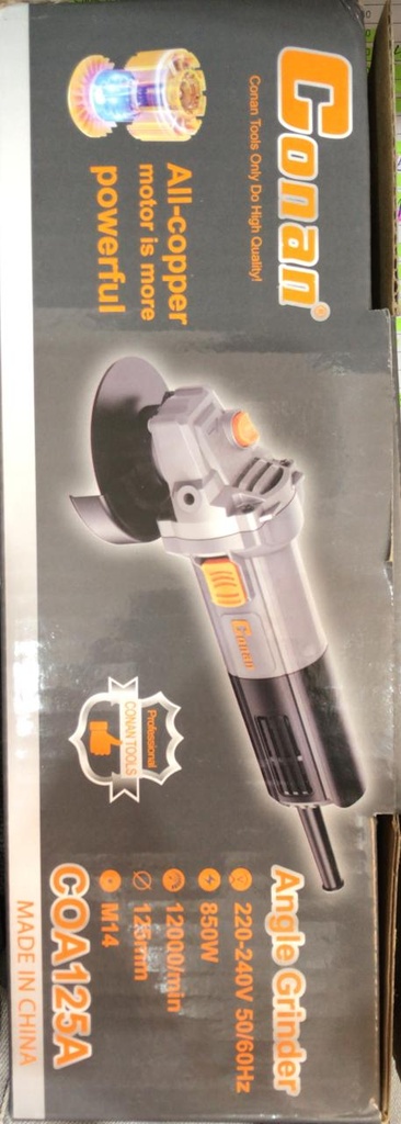 ANGLE GRINDER CONAN 850W COA125A