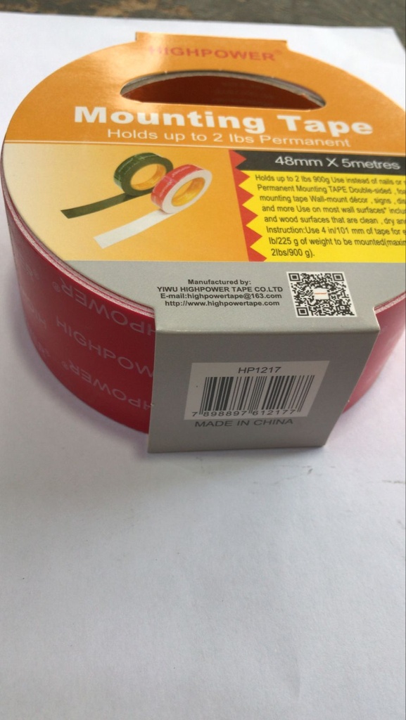 TAPE DOUBLE SIDE RED