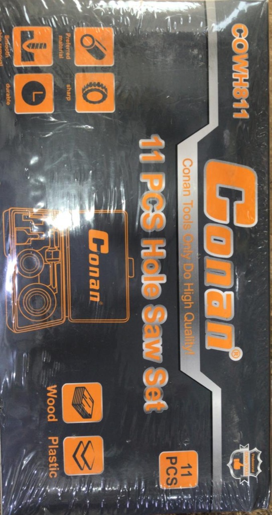 HOLE SAW SET (11PCS) COWH811