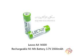 LECXO BATTERY 14500 3.7V AA 