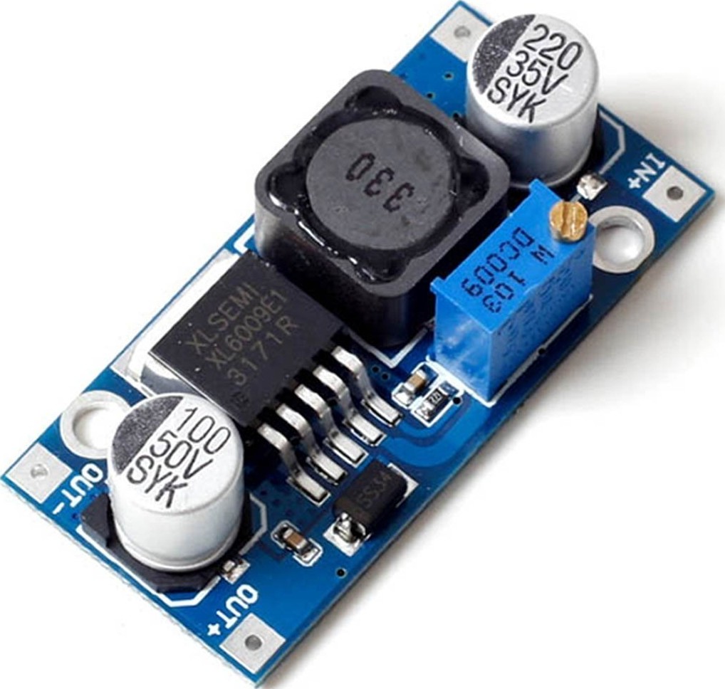 DC TO DC STEP UP XL6009 ARDUINO