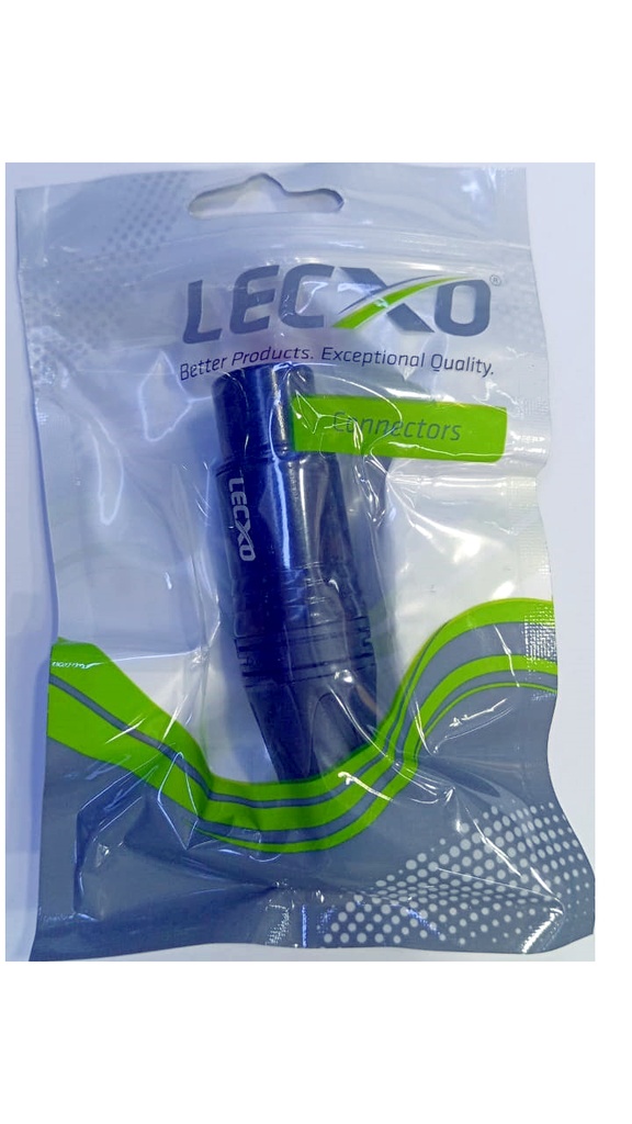 LECXO XLR 3PIN FEMALE XLF2001 