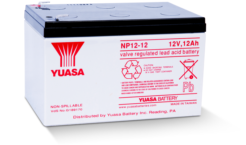 YUASA BATTERY 12V 12A