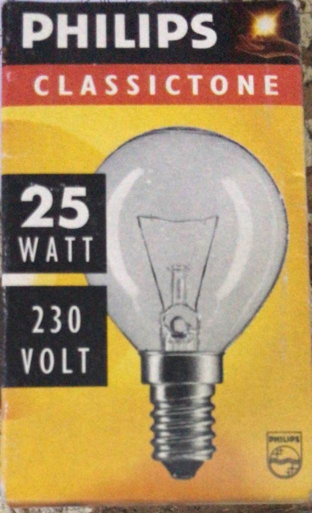 BULB SMALL 25W 220V E14