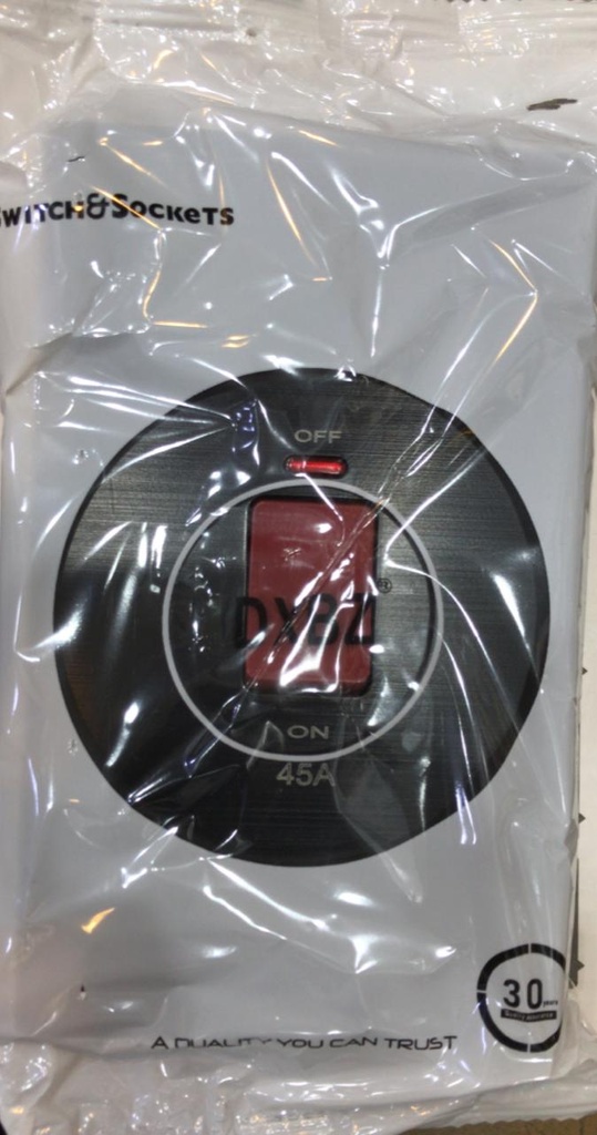 AC SWITCH 7X14 BLACK  DXBZ