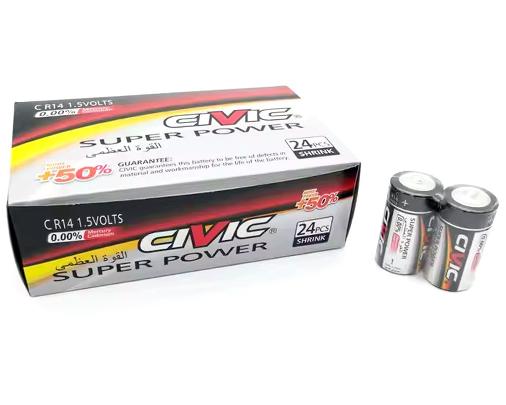 CIVIC BATTERY C SIZE CR14 