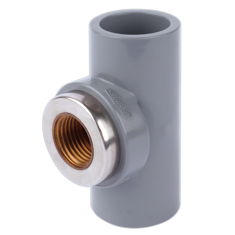 CPVC TEE THRED 1X1"