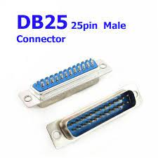 DB25 SERIAL PORT MALE 