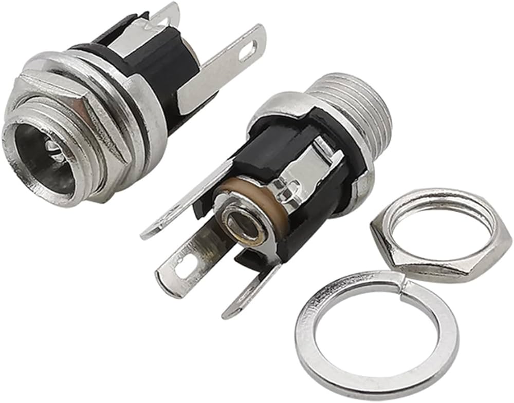 DC JACK 5.5x2.1mm NUT