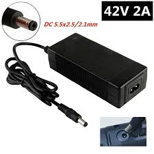 CHARGER ADAPTOR 42V 2A DC PIN