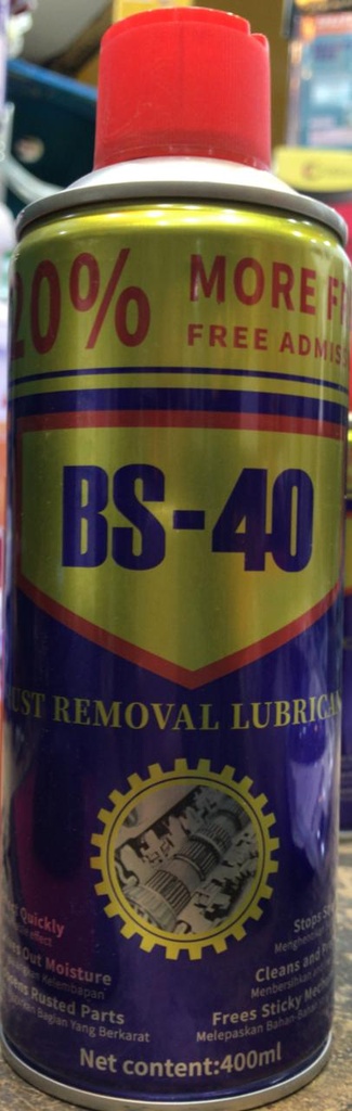 LUBRICANT SPRAY BS40 400ML