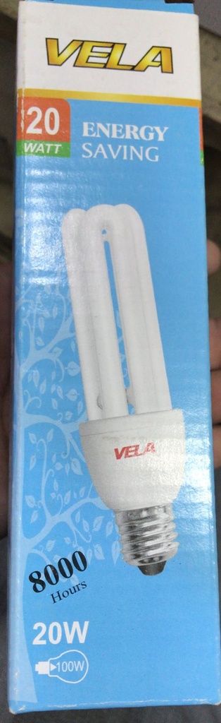 ENERGY SAVER 20W W/L 110V VELA