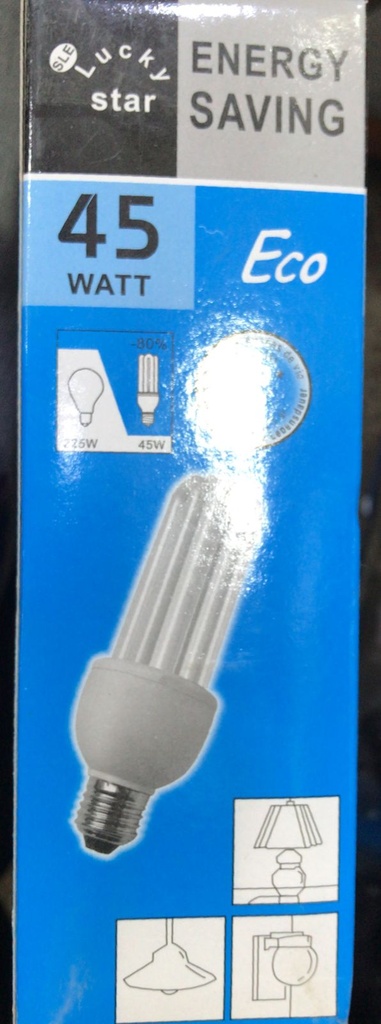 ENERGY SAVER 45W D/L LUCKY STAR