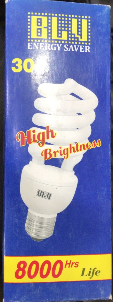 ENERGY SAVER 30W 220V BLUE ICE CREAM
