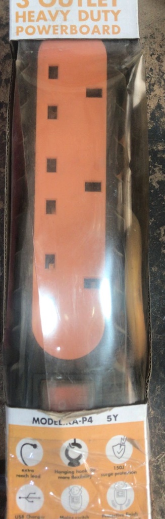 EXTENSION 3SOCKETS M.E.D 5MTR