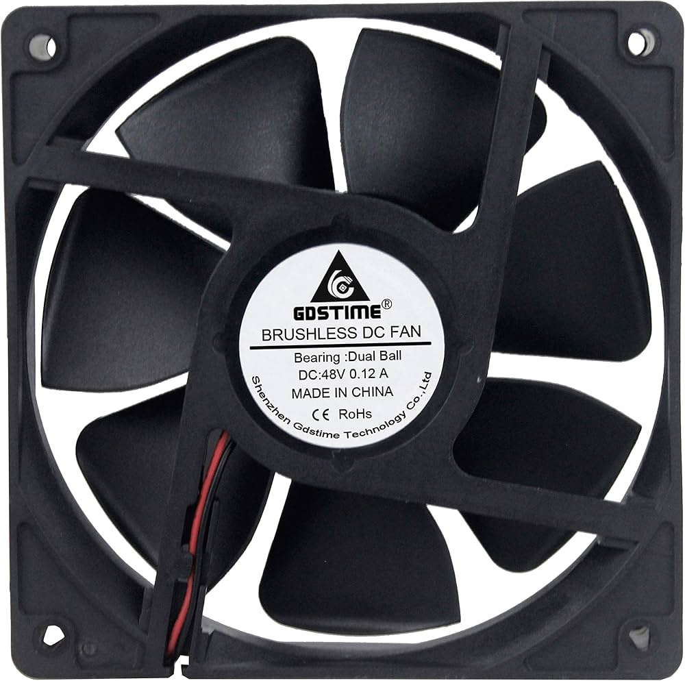 FAN 48V 12X12X38 DATA1238B8H / AFB1248VHE 3WIRE