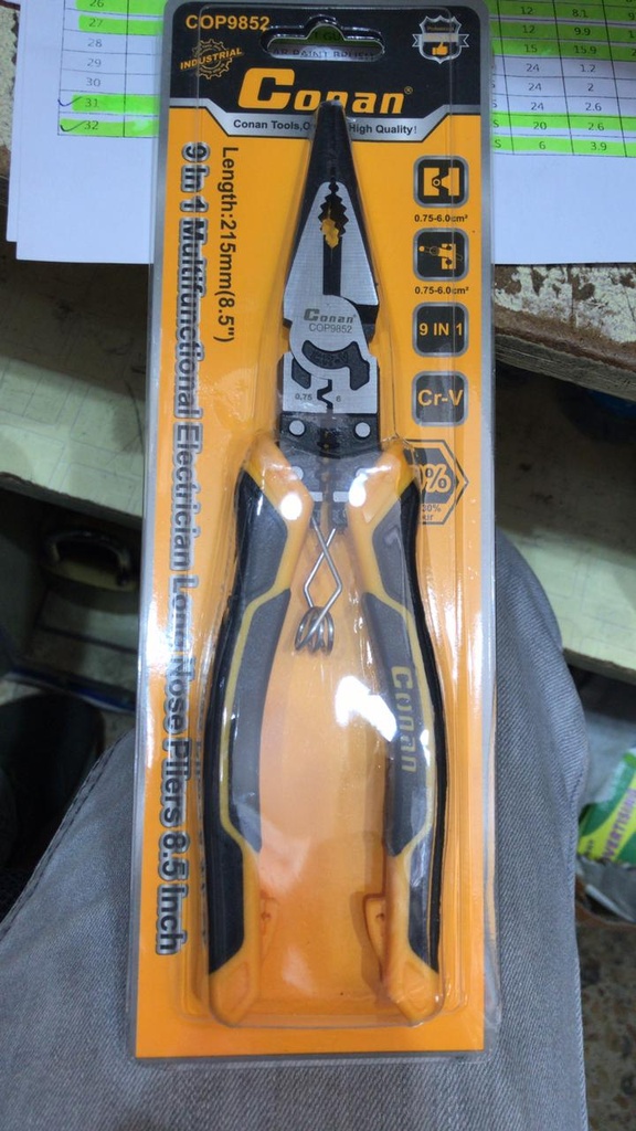 NOSE PLIER 8.5" LONG COP9852