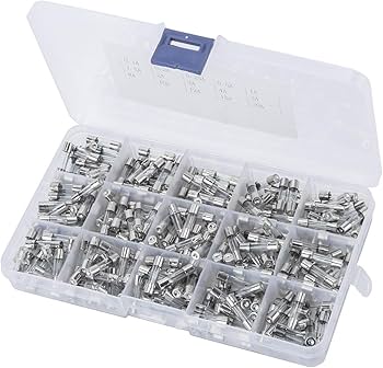 FUSE BOX MIX 5X20MM 100PC 