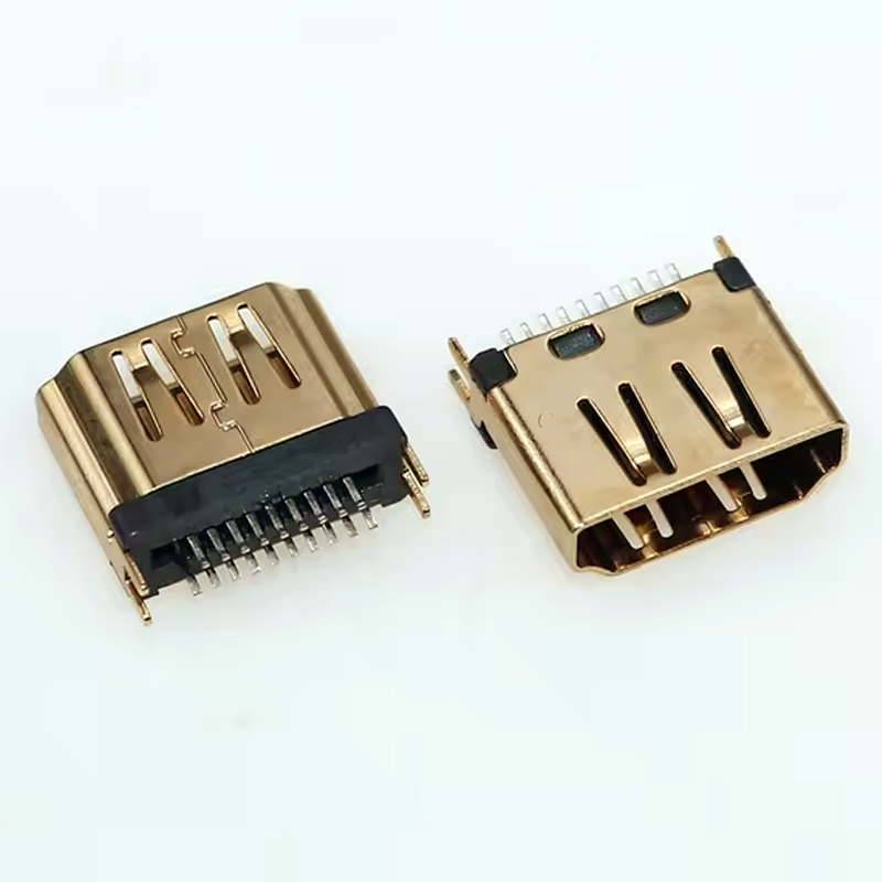 HDMI GOLDN 19PIN FEMALE PLUG