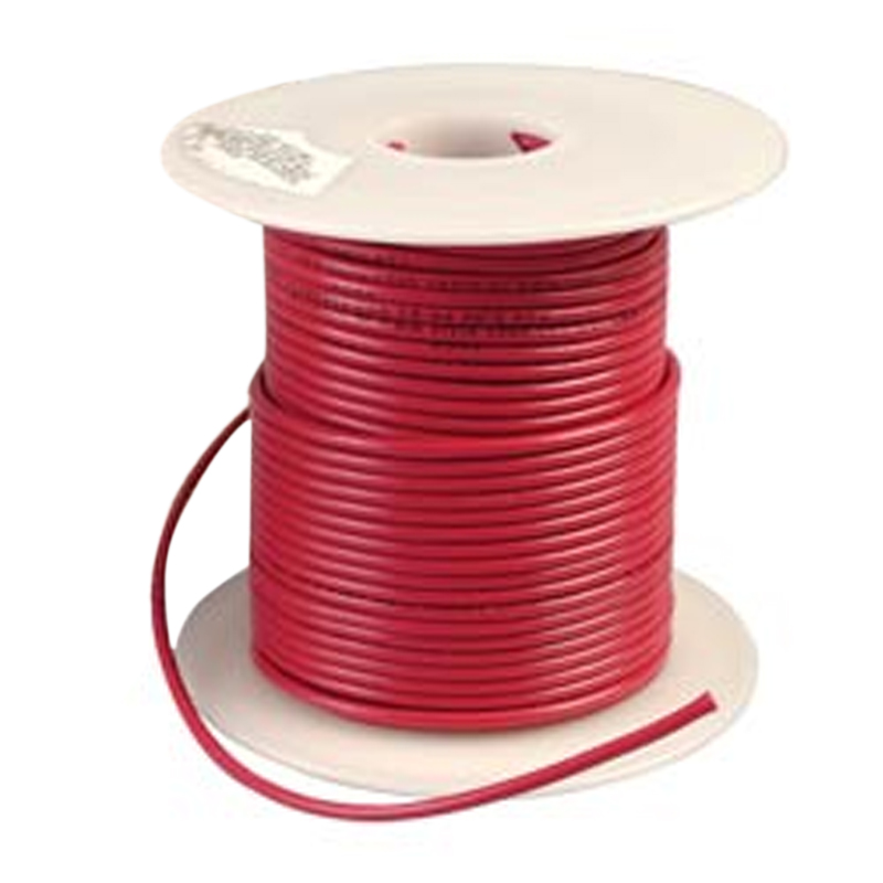 HOOK WIRE ROLL 26AWG RED 50M MULTI CORE 