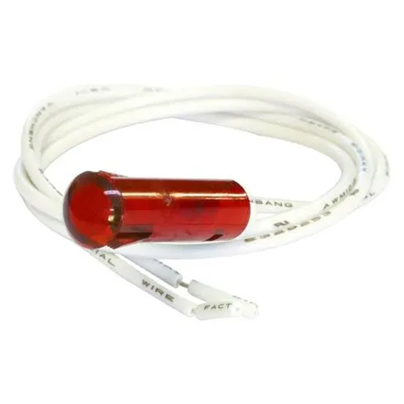 INDICATOR 220V RED WITH WIRE