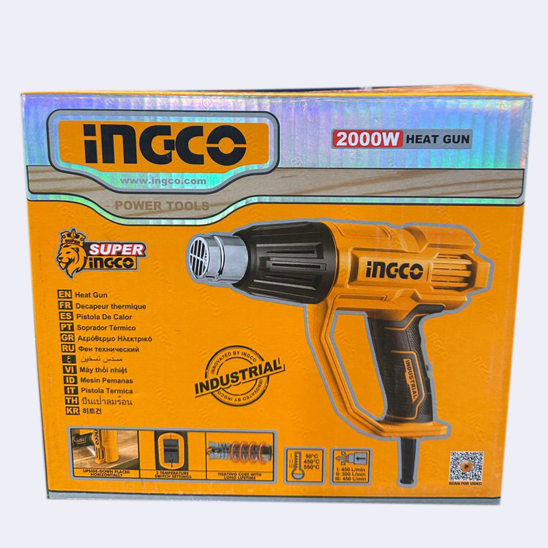 INGCO HOT AIR GUN 2000W HG200078