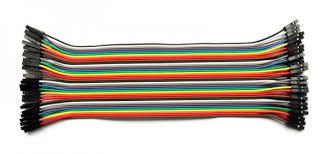 JUMPER WIRE 20CM SMALL F/F ARDUINO