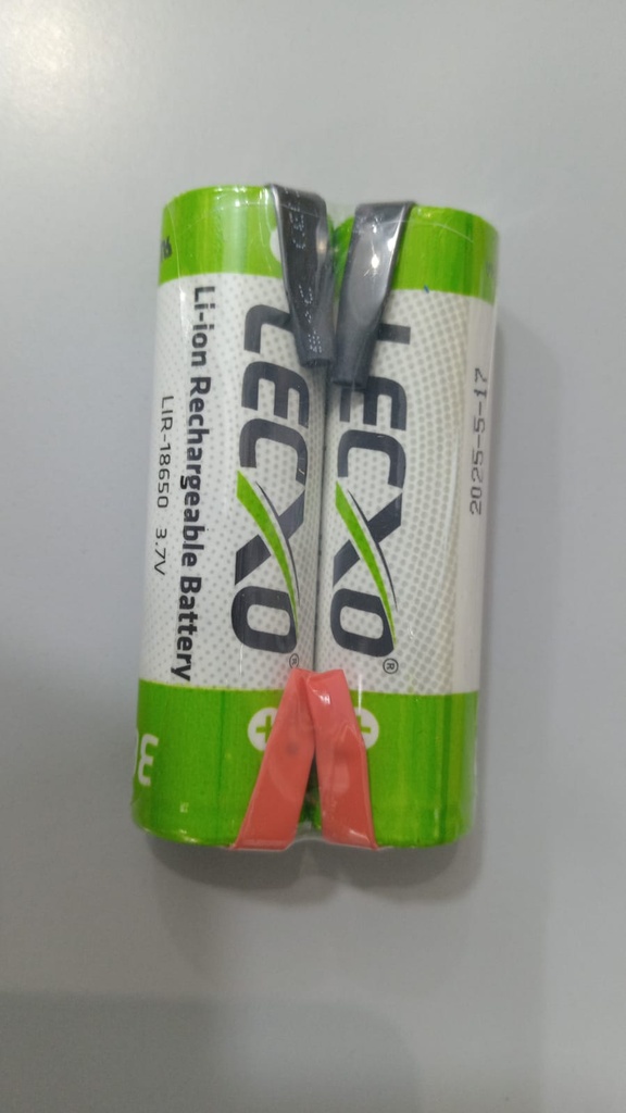 LECXO BATTERY 18650 3.7V CLIP