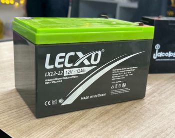 LECXO BATTERY 12V 12AH