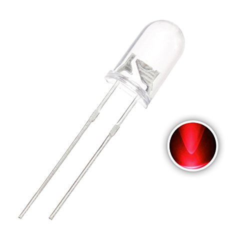 LED 5MM RED CLEAR